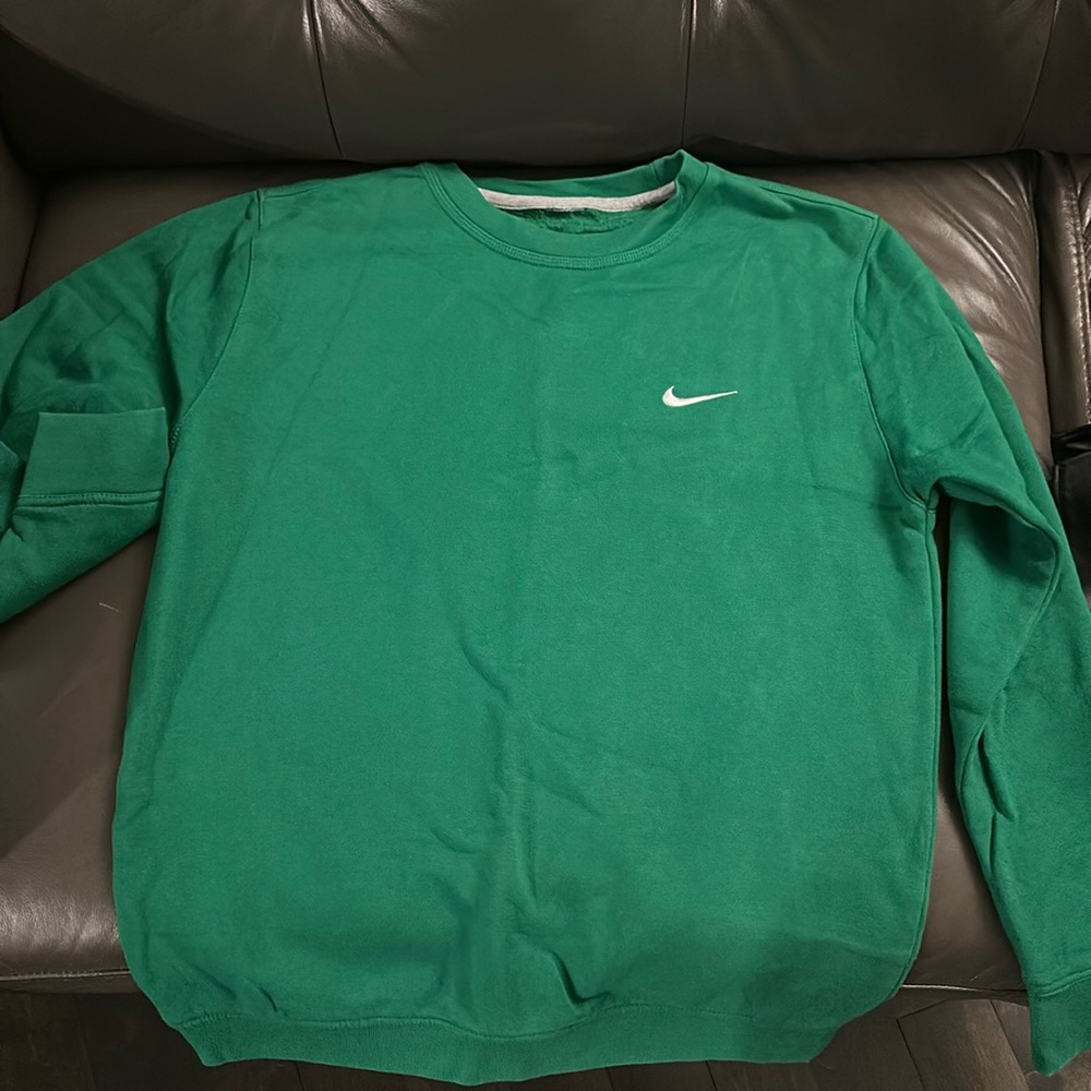 Nike green sweater